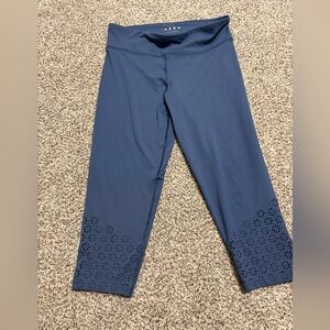 Aeropostale Laser Cut Crop Leggings
